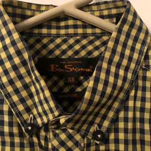 Ben Sherman Gingham Button Down Shirt